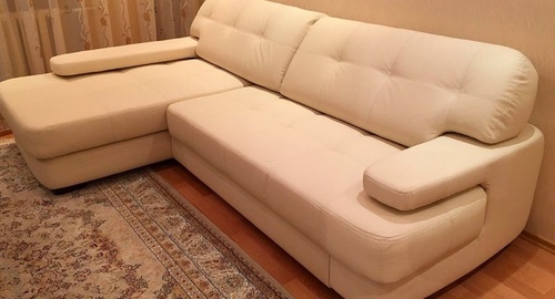 Обивка углового дивана.  Барабинск